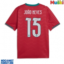 Portugal Joao Neves #15 Domaci Dres SP 2026 Kratak Rukav